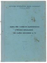 Guida Per I Corsi Di Manutenzione E Piccole Riparazioni Del Carro Soccorso M 74