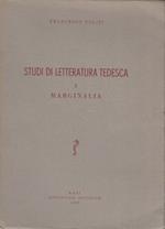 Studi di letteratura tedesca e marginalia