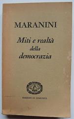 Miti E Realtà Della Democrazia