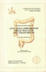 Convegno Internazionale Attualità Chirurgiche Nelle Malattie Del Colon-Retto