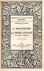 Il Romanticismo E La Poesia Italiana. Dal Parini Al Carducci