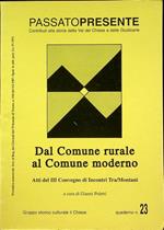 Dal Comune rurale al Comune moderno: atti del III convegno di Incontri tra/montani