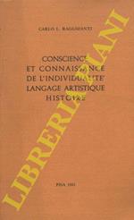 Conscience et connaissance de l'individualité. Langage artistique. Histoire