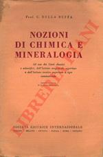 Nozioni di chimica e mineralogia