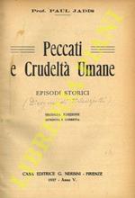 Peccati e crudeltà storiche