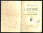 I partiti politici e la ingerenza loro nella giustizia e nell'amministrazione