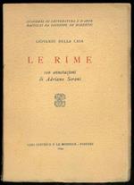 Le Rime. Con annotazioni di Adriano Seroni