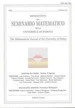 Rendiconti del seminario matematico della Università di Padova. The Mathematical Journal of the University of Padua. Vol. 116