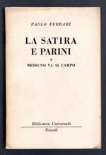 La satira e Parini e nessuno va al campo