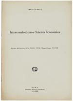 Intervenzionismo E Scienza Economica