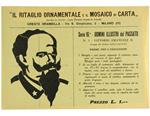 Vittorio Emanuele Ii. Il Ritaglio Ornamentale E Il Mosaico Di Carta. Serie 16°