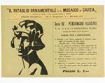 S.A.R. La Principessa Maria. Il Ritaglio Ornamentale E Il Mosaico Di Carta. Serie 16°