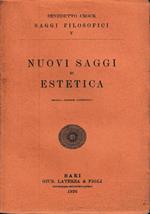 Nuovi saggi di estetica. Seconda edizione accresciuta