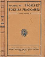 Proses et poésies francaises