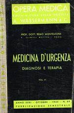 Medicina d'urgenza. Diagnosi e terapia vol.III