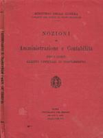 Nozioni di amministrazione e contabilità per i corsi allievi ufficiali di complemento