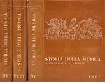 Storia della Musica. Vol. I., Vol. II e Vol. III