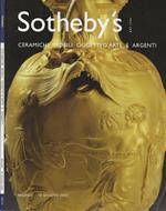 Ceramiche, mobili, oggetti d'arte e argenti (Sotheby's - Milano, Mercoledì 18 Giugno 2003)