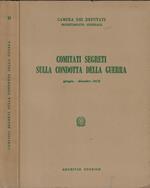 Comitati segreti sulla condotta della guerra (giugno-dicembre 1917)