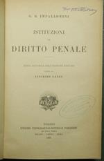 Istituzioni di diritto penale