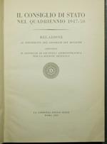 Il Consiglio di Stato nel quadriennio 1947-50