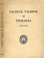 Facoltà Valdese di Teologia ( 1855 - 1955 )