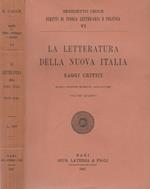 La letteratura della Nuova Italia. Vol. IV