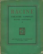 Théâtre Complet,Oeuvre Poêtique