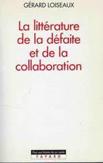 La Littérature De La Défaite Et De La Collaboration : D'après Phönix Oder Asche? (Phénix Ou Cendres?) De Bernhard Payr