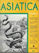 Asiatica.6. Novembre Dicembre. Anno Vi 1940