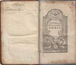 Storia del vecchio e nuovo testamento o sia della Bibbia Sacra con riflessioni morali cavate da' santi padri per regolar i costumi de' fedeli