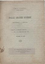 DALLE GRANDI GUERRE - conferenze di presidio Pavia 1903