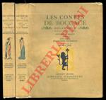 Les Contes de Boccace. Decameron traduit de l’italien par Antoine Le Maçon. Illustrations de Brunelleschi. Les cinq premières journées - Les cinq dernières journées