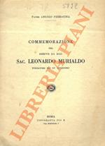 Commemorazione del servo di Dio Sac. Leonardo Murialdo fondatore dei PP. Giuseppini