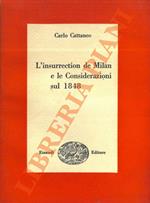 L’insurrection de Milan e le Considerazioni sul 1848