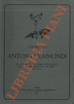 Omaggio ad Antonio Raimondi in occasione del Primo Centenario della pubblicazione di 