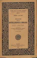 Saggio sulla intelligenza umana. Vol. 1