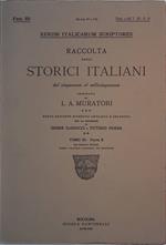 Rerum Italicarum Scriptores. Raccolta degli storici italiani dal Cinquecento al Millecinquecento. Tomo XI, parte II, Fasc. 191