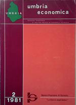 Umbria economica. Rassegna trimestrale di politica sociale ed economica regionale. N. 2, anno II, aprile-giugno 1981