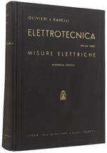 ELETTROTECNICA. Vol.III: MISURE ELETTRICHE