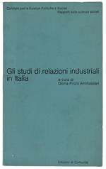 Gli Studi Di Relazioni Industriali In Italia