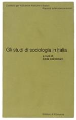 Gli Studi Di Sociologia In Italia