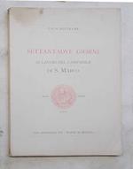 Settantadue giorni ai lavori del Campanile di S.Marco. Marzo-Giugno 1903