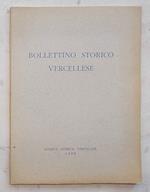 Bollettino Storico Vercellese. Anno I. N. 1. 1972