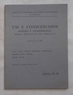 Usi e consuetudini agrari e commerciali della provincia di Vercelli. Revisione anno 1955. Fascicolo 6. Lana - filati... maglierie…