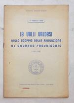 Le Valli Valdesi dallo scoppio della rivoluzione al Governo Provvisorio. (1789 - 1798)