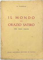 Il mondo di Orazio satiro (Fonti - Pensiero - Originalità)