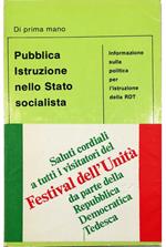 Pubblica Istruzione nello Stato socialista Informazione sulla politica per l'istruzione della RDT