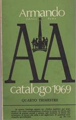 Armando Armando editore: Roma: catalogo generale: anno III: 1969: Numero 4