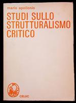 Studi sullo strutturalismo critico